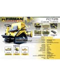 Crawler Tractor Amphibi Firman FCT 25 25hp