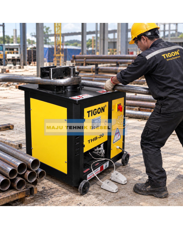 Mesin Penekuk Besi Steel Bar Bender Hop Bending TIGON THB-20