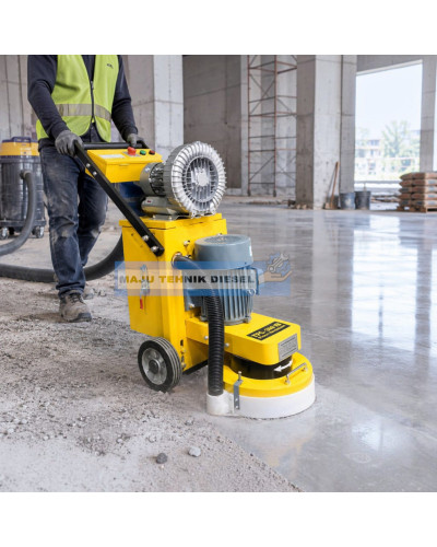 Floor Grinding Machine Electric Polish Poles Lantai Tigon TFG 350 EB Electric Blower